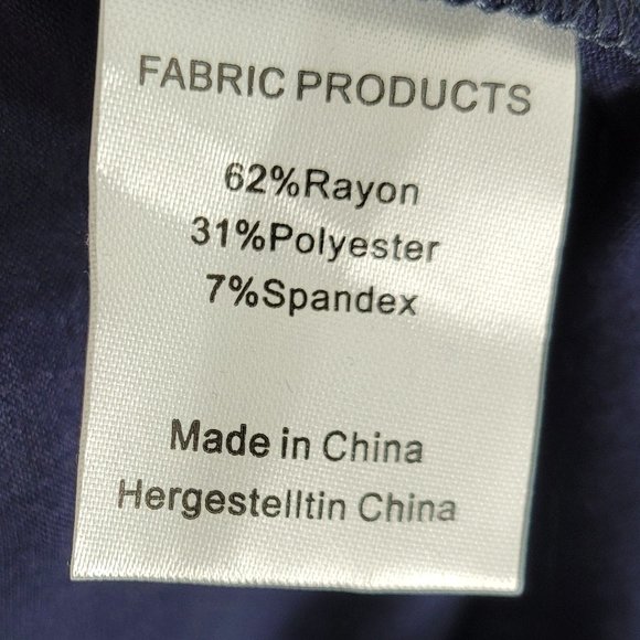 Woosea Women's Navy Blue Sleeveless V-Neck Pleads Front Maxi Dress Small NWOT - Picture 7 of 10